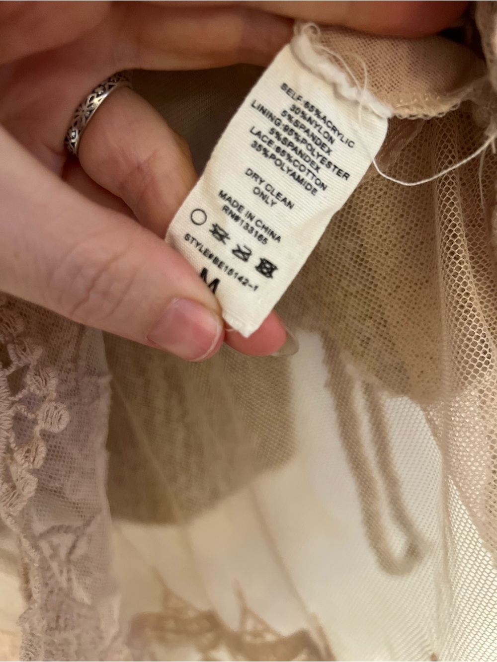 Altar'd State Beige Boho Knit Tunic Sweater (M) - Picture 12 of 15
